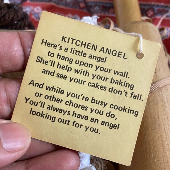 CAROUSEL CREATIONS 1983 KITCHEN ANGEL Stuffed Doll - Picture 5 of 6